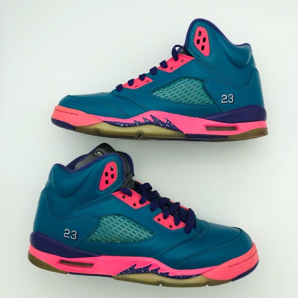 air jordan 5 retro gs tropical teal